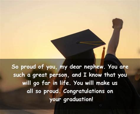 120 Heartwarming High School Graduation Wishes For Nephew Dailyfunnyquote