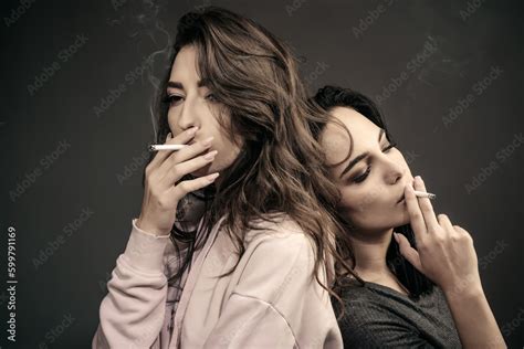 A Smoking Hot Lesbian Slave