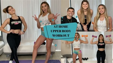 At Home Upper Body Workout With Thaissa Fit Treinador Kaka Youtube At Home Upper Body Workout With Thaissa Fit Treinador Kaka Youtube