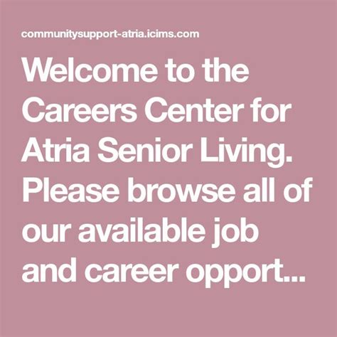 Atria Careers