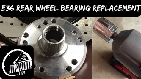 Bmw E36 Rear Bearing Install Bmw E36 Rear Bearing Install