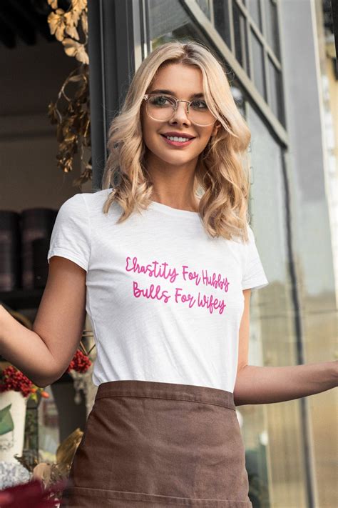 Chastity For Hubby Bulls For Wifey Shirt Cuckold Humiliation T Shirt Chastity For Hubby Bulls For Wifey Shirt Cuckold Humiliation T Shirt