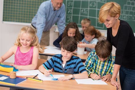 College Girl And Two Teachers