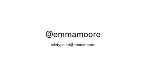 Emmamoore Teletype