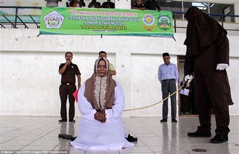 Franceska Is Publicly Caned