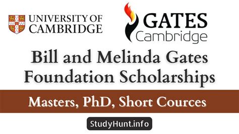 Gates Cambridge Scholarship 2025 In The United Kingdom Studyhunt Gates Cambridge Scholarship 2025 In The United Kingdom Studyhunt