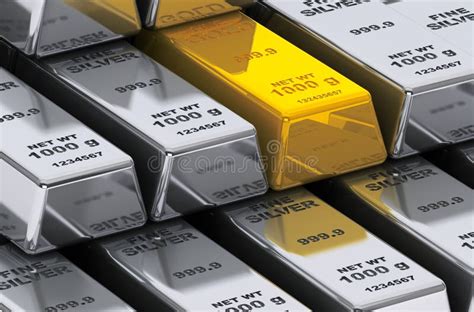 Gold And Silver Bars Stock Illustration Image Of Exchange 38344823 Gold And Silver Bars Stock Illustration Image Of Exchange 38344823