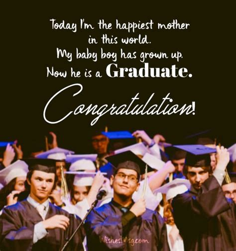 Help With His Graduation