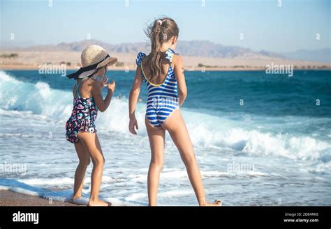 Horny Girls Nicole And Nita Playing At The Beach