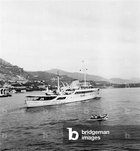Image Of Yacht Christina Owned By Aristotle Onassis In The Harbour Of Image Of Yacht Christina Owned By Aristotle Onassis In The Harbour Of
