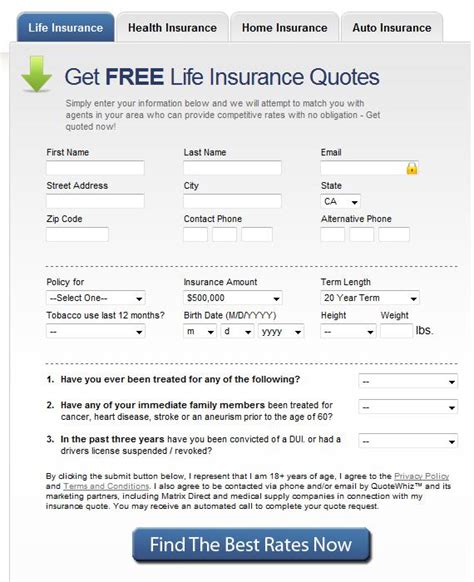 Life Insurance Quotation