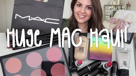Mac Makeup Haul Rachael Jade Usa Holiday Hauls Youtube