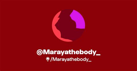 Marayathebody Onlyfans