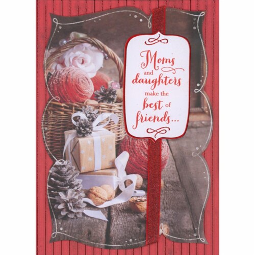 Moms Daughters Make The Best Friends 3D Banner Red Ribbon Basket Gifts Mom Christmas Card 1 Card 1 Envelope Mariano S Moms Daughters Make The Best Friends 3D Banner Red Ribbon Basket Gifts Mom Christmas Card 1 Card 1 Envelope Mariano S