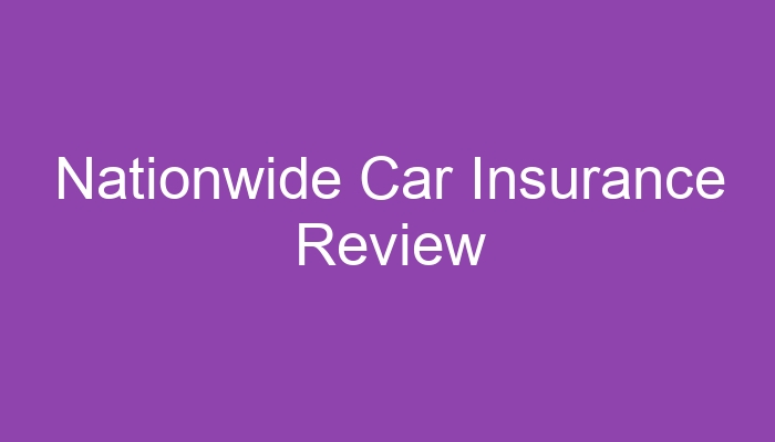 Nationwide Car Insurance Phone Number