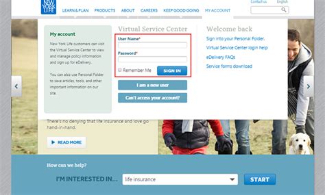 New York Life Insurance Log In