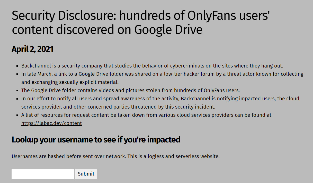 Onlyfan Leak Website