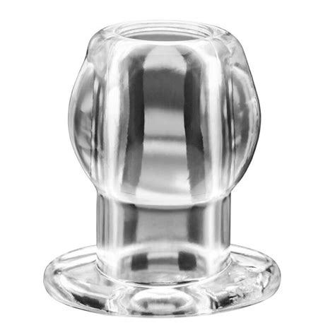 Perfect Fit Clear Tunnel Butt Plug Hollow Gape Anal Enema Play Sex Toy Perfect Fit Clear Tunnel Butt Plug Hollow Gape Anal Enema Play Sex Toy