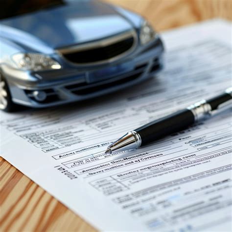 Premium Photo A Detailed Shot Of A Car Rental Insurance Policy Document Premium Photo A Detailed Shot Of A Car Rental Insurance Policy Document