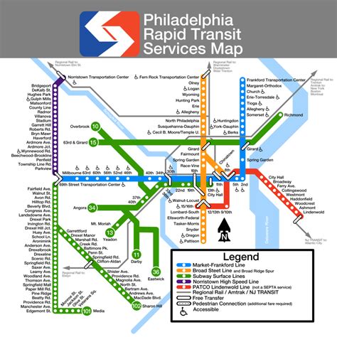 Transit Maps Submission Unofficial Map Philadelphia Septa Rapid Transit Maps Submission Unofficial Map Philadelphia Septa Rapid
