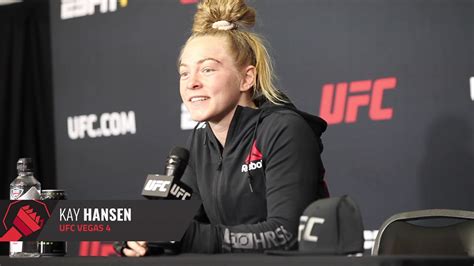 Ufc Vegas 4 Kay Hansen Full Post Fight Interview Youtube Ufc Vegas 4 Kay Hansen Full Post Fight Interview Youtube